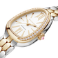 Bvlgari Serpenti Seduttori Automatic - 34 MM - Steel & Yellow Gold - Diamond Bezel - White Opaline Dial - 104061