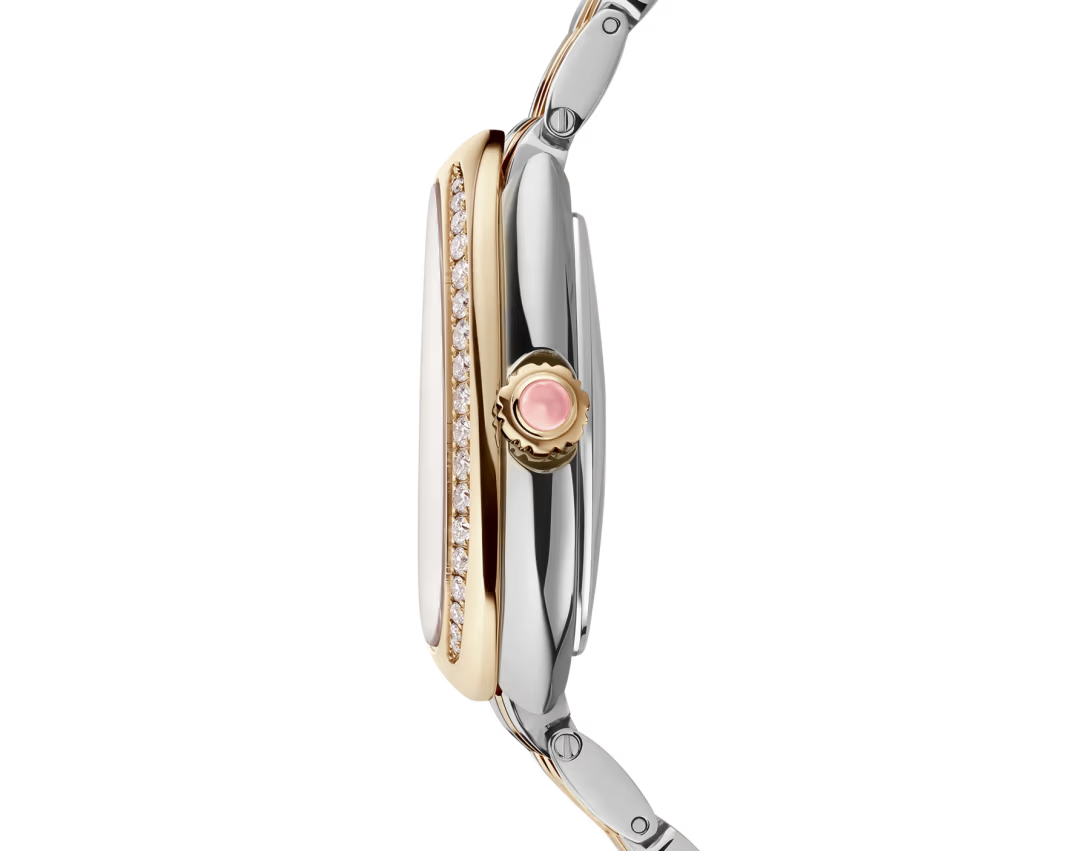 Bvlgari Serpenti Seduttori Automatic - 34 MM - Steel & Yellow Gold - Diamond Bezel - White Opaline Dial - 104061