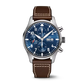 IWC Pilot's - Steel - Chronograph - 43 MM - Blue Dial - IW377714  nyc watcher nyc watches