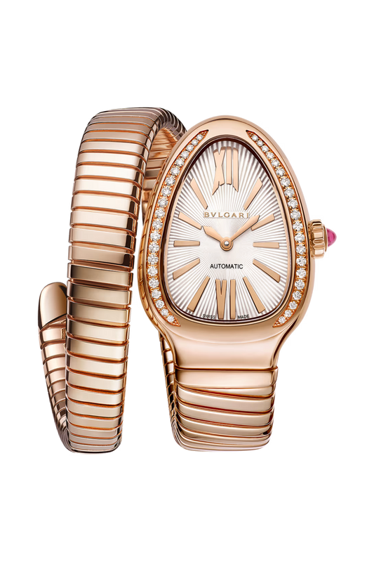 Bvlgari Serpenti Tubogas - 35 MM - Rose Gold - White Dial - 103903
