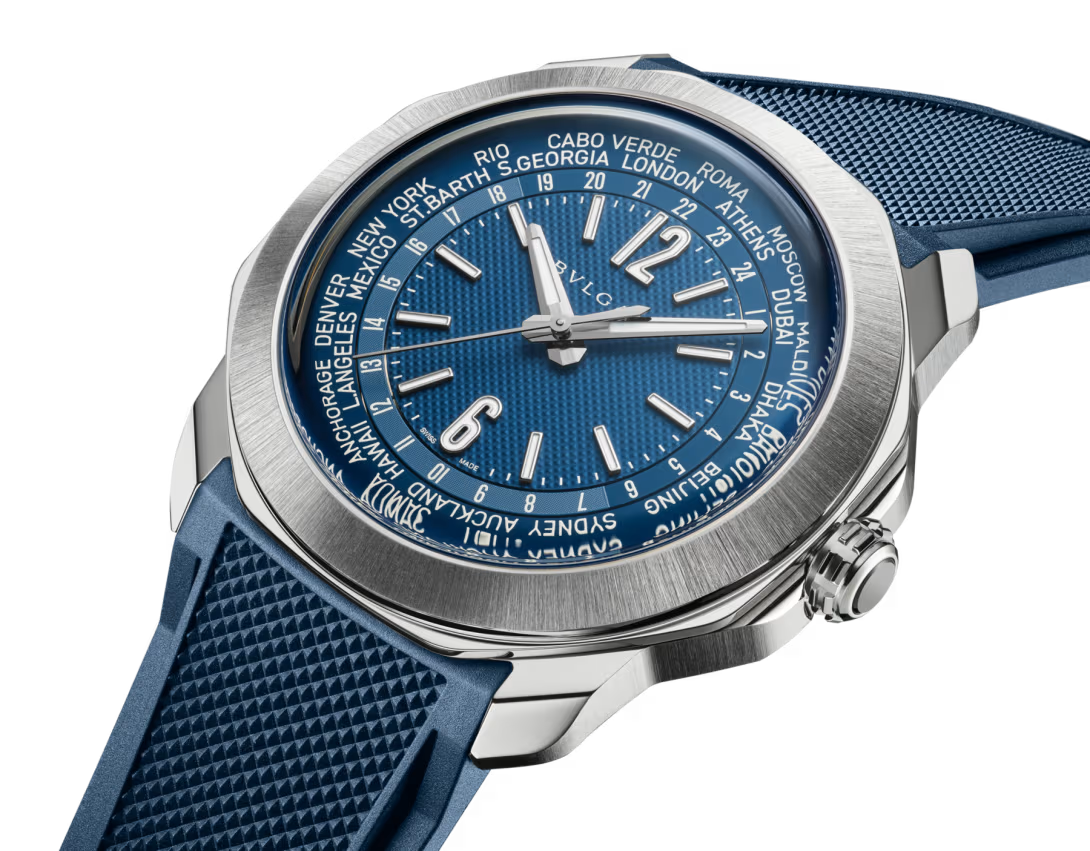 Bvlgari Octo Roma - 41 MM - Stainless Steel - Blue Dial - 103762