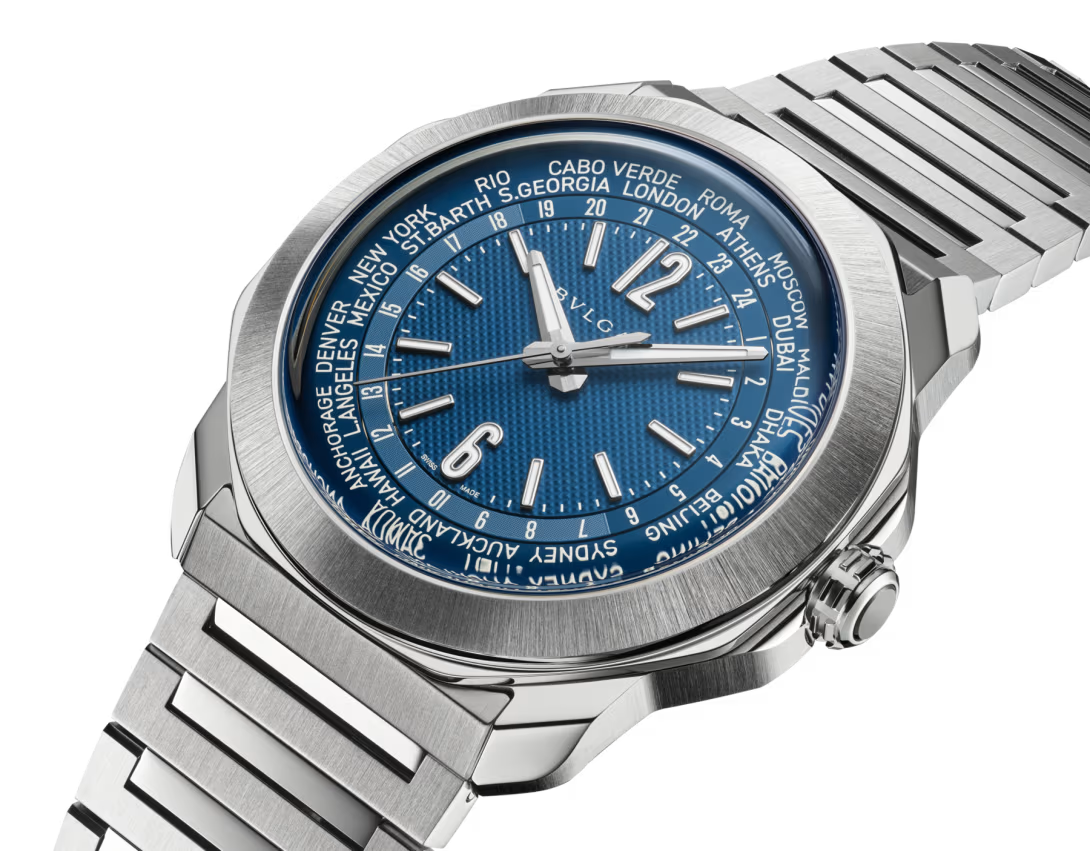 Bvlgari Octo Roma - 41 MM - Stainless Steel - Blue Dial - 103762