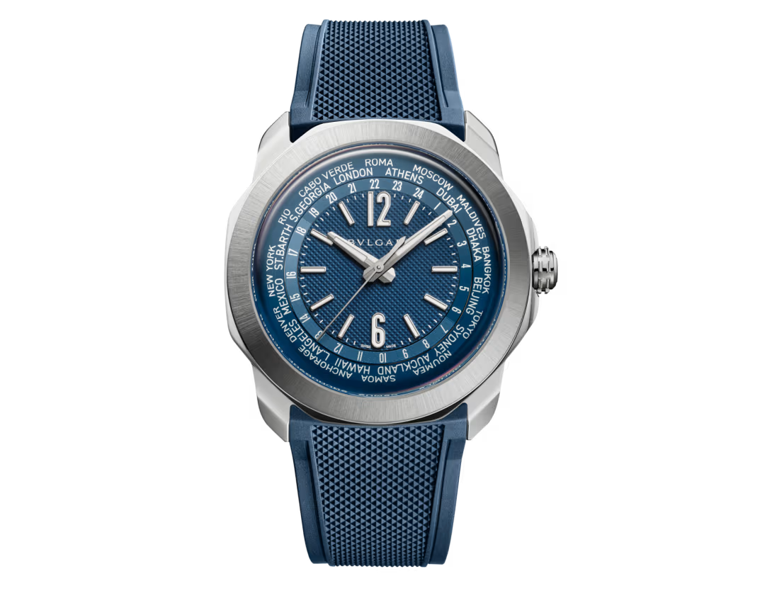 Bvlgari Octo Roma - 41 MM - Stainless Steel - Blue Dial - 103762