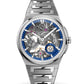 Czapek Antarctique S Titanium Révélation Cosmic Blue - Limited Production - 38.5 MM - Titanium - Skeletonized Blue Dial - Titanium Bracelet - 8619