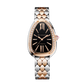 Bvlgari Serpenti Seduttori Automatic - 34 MM - Steel & Rose Gold - Diamond Bezel - Black Lacquered Dial - 104059