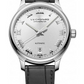 Chopard L.U.C stainless steel 42 MM - Black Alligator Strap - Silver Dial - 168558-3001