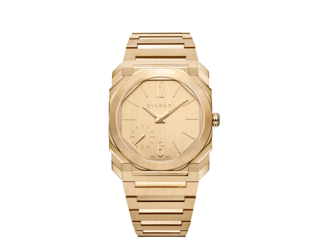 Bvlgari Octo Finissimo - 37 MM - Yellow Gold - Yellow Gold Dial - 104120