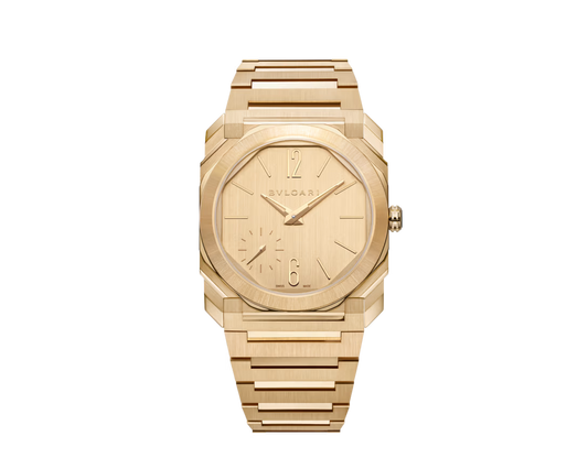Bvlgari Octo Finissimo - 37 MM - Yellow Gold - Yellow Gold Dial - 104120