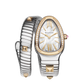 Bvlgari Serpenti Tubogas Studs Capsule - Limited Edition - 35 MM - Steel & Yellow Gold - Diamond Bezel - Mother-Of-Pearl Dial - 104301