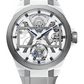 Ulysse Nardin Blast Titanium And Ceramic Case 45 MM - Rubber Strap - White Dial - 1723-400-3A/00