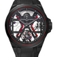 Ulysse Nardin Blast Titanium And Ceramic Case 45 MM - Black Rubber Strap - Black Dial - 1723-400-3A/BLACK