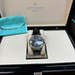 Patek Philippe Complications - Moonphase - 40 MM - White Gold - Blue Tiffany Stamped Dial - 5205G-013