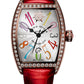 Franck Muller Cintrée Curvex - 31 MM - 18k Rose Gold - Diamond Bezel - Silver Dial - 1750 SC AT DT FO ED D 1R CRD LTD