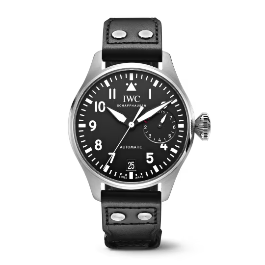 IWC Pilot's - Steel - 46 MM - Black Dial - IW501001  nyc watcher nyc watches