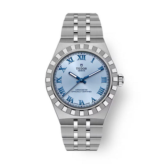 Tudor Royal - 30 MM - Stainless Steel - Light Blue Roman Dial - M2830A1A0-0004