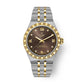 Tudor Royal - 30 MM - Steel & Yellow Gold - 8-Diamond Brown Roman Dial - M2830A1A3-0001