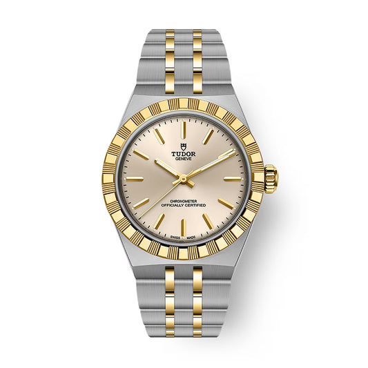 Tudor Royal - 30 MM - Steel & Yellow Gold - Ivory Index Dial - M2830A1A3-0003
