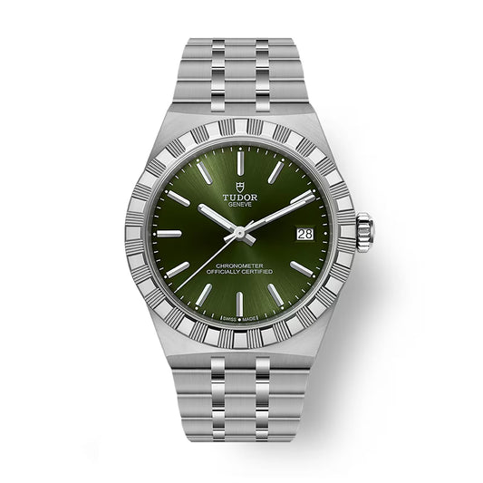 Tudor Royal - 36 MM - Stainless Steel - Green Index Dial - M2836C1A0-0103