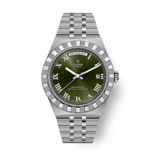 Tudor Royal - 40 MM - Stainless Steel - Green Roman Dial - M2840D1A0-0003