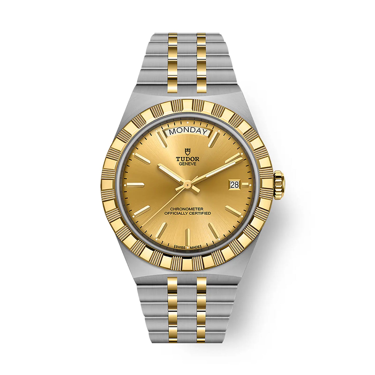 Tudor Royal - 40 MM - Steel & Yellow Gold - Champagne Index Dial - M2840D1A3-0002