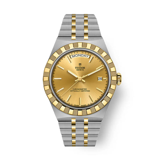 Tudor Royal - 40 MM - Steel & Yellow Gold - Champagne Index Dial - M2840D1A3-0002