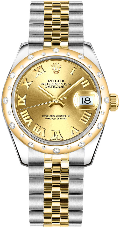 Rolex Datejust - 31 MM - Steel and Yellow Gold - 178343-0016 nyc watcher nyc watches