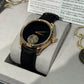 H. Moser & Cie Endeavour Tourbillon - 40 MM - Rose Gold - Black Dial - Leather Bracelet - 1804-0403