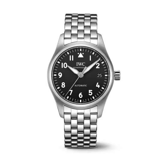 IWC Pilot's - Steel - 36 MM - Black Dial - IW324010  nyc watcher nyc watches