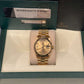 Rolex Day-Date - 36 MM - Yellow Gold - Champagne Diamond Dial - 18238 chd