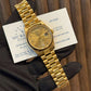 Rolex Day-Date - 36 MM - Yellow Gold - Champagne Diamond Dial - 18238 chd