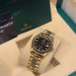 Rolex Day-Date - 36 MM - Yellow Gold - Black Diamond Dial - 18238 bkd
