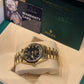 Rolex Day-Date - 36 MM - Yellow Gold - Black Diamond Dial - 18238 bkd