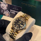 Rolex Day-Date - 36 MM - Yellow Gold - Black Diamond Dial - 18238 bkd