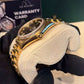 Rolex Day-Date - 36 MM - Yellow Gold - Black Diamond Dial - 18238 bkd