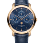 Vacheron Constantin Patrimony Rose Gold 41 MM - Blue Leather Strap - Blue Dial - 43175/000R-B519