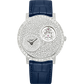 Piaget Altiplano - White Gold 41 MM - Blue Leather Strap - Diamond Bezel - Diamond Dial - G0A44031