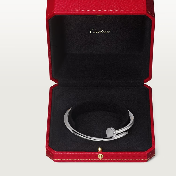 Cartier Just Un Clou - White Gold Classic Model - Diamonds - B6048717