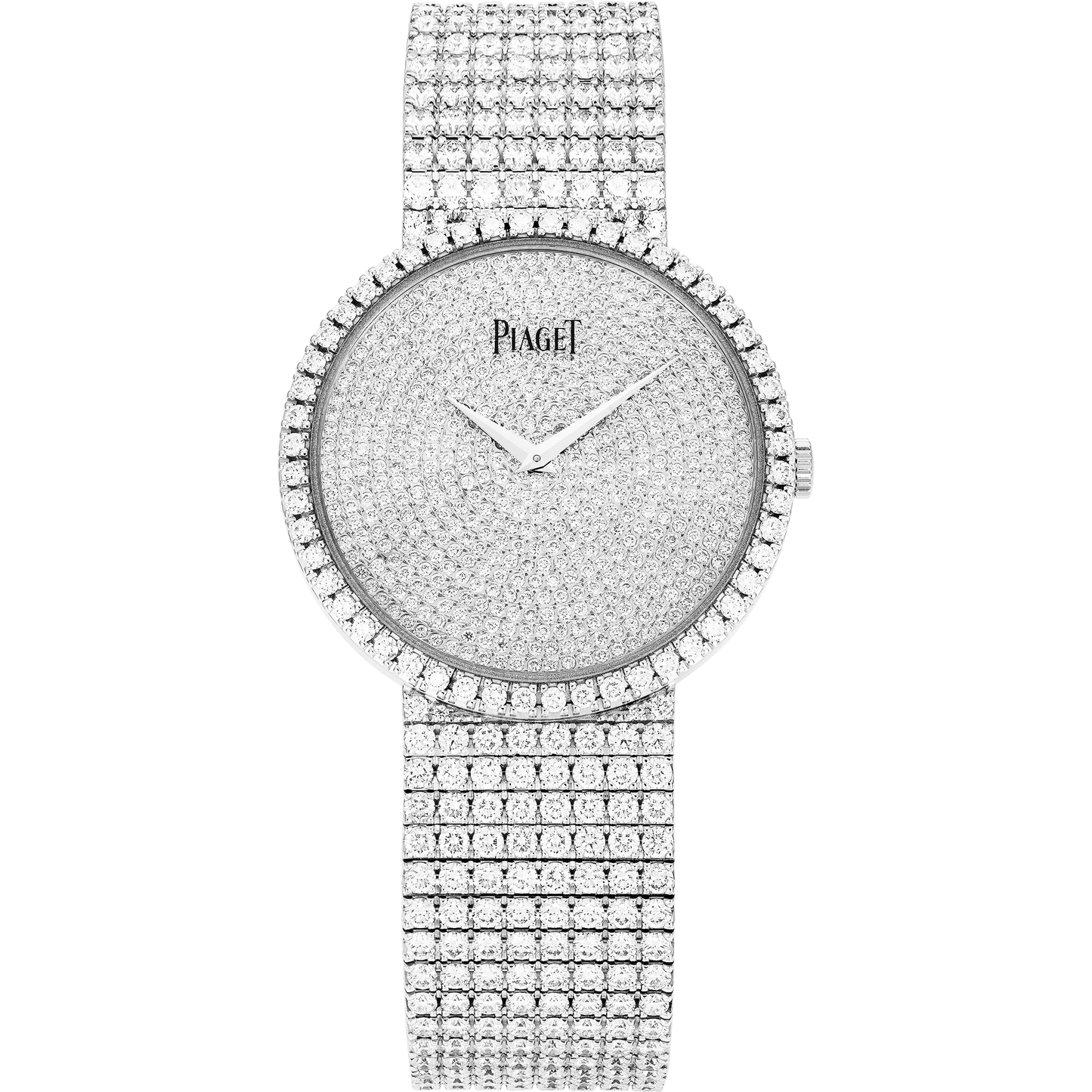 Piaget Altiplano - White Gold 34 MM - White Gold Diamond Bracelet - Diamond Bezel - Diamond Dial - G0A38021