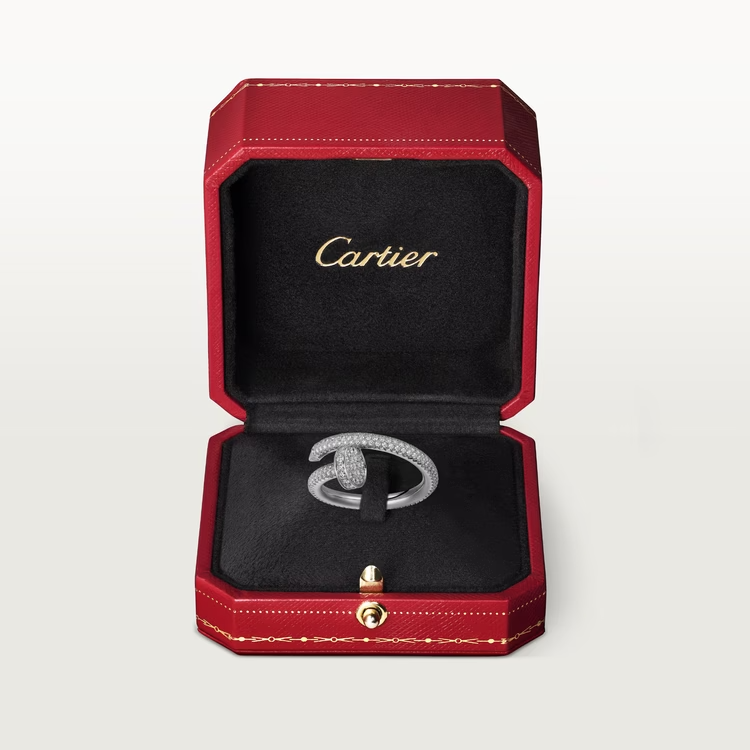 Cartier Juste Un Clou Ring - White Gold - Diamonds - N4748700