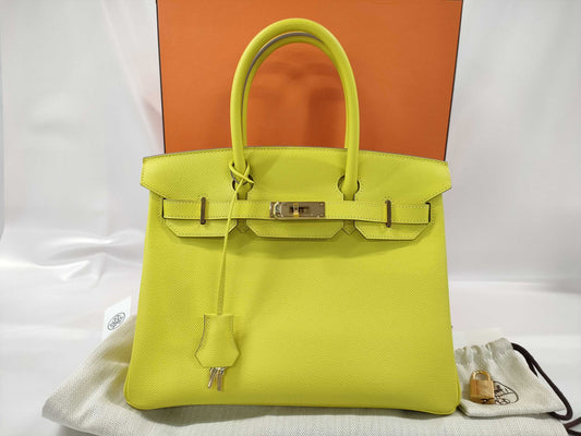 Hermès Birkin 30 - Lime - Epsom - Gold Hardware - B30LEGHW