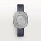 Cartier Coussin de Cartier White Gold 39.3 MM - Blue Calfskin Strap - Diamond Bezel - White Gold Diamond Dial - WJCS0011