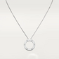 Cartier Love Necklace - White Gold - B7014300