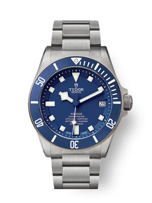 Tudor Pelagos - 42 MM - Titanium & Steel - Blue Dial - M25600TB-0001