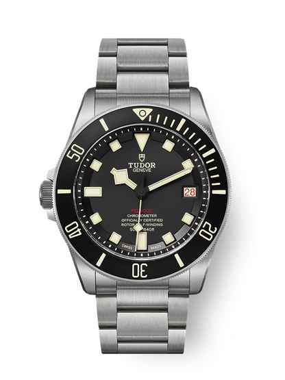 Tudor Pelagos LHD - 42 MM - Titanium & Steel - Black Dial - M25610TNL-0001