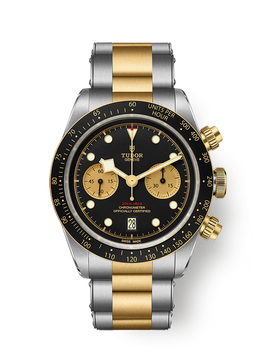 Tudor Black Bay Chrono S&G - 41 MM - Steel & Yellow Gold - Black Dial - M79363N-0001