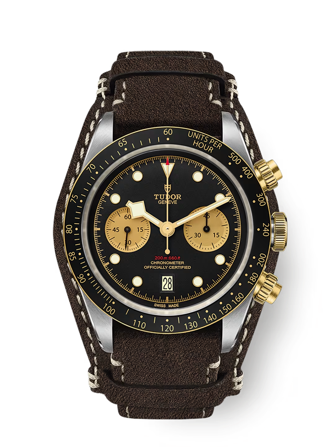 Tudor Black Bay Chrono S&G - 41 MM - Steel & Yellow Gold - Black Dial - M79363N-0002