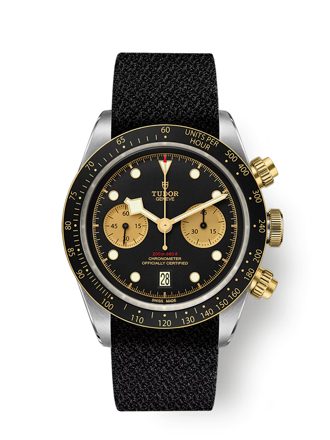 Tudor Black Bay Chrono S&G - 41 MM - Steel & Yellow Gold - Black Dial - M79363N-0003