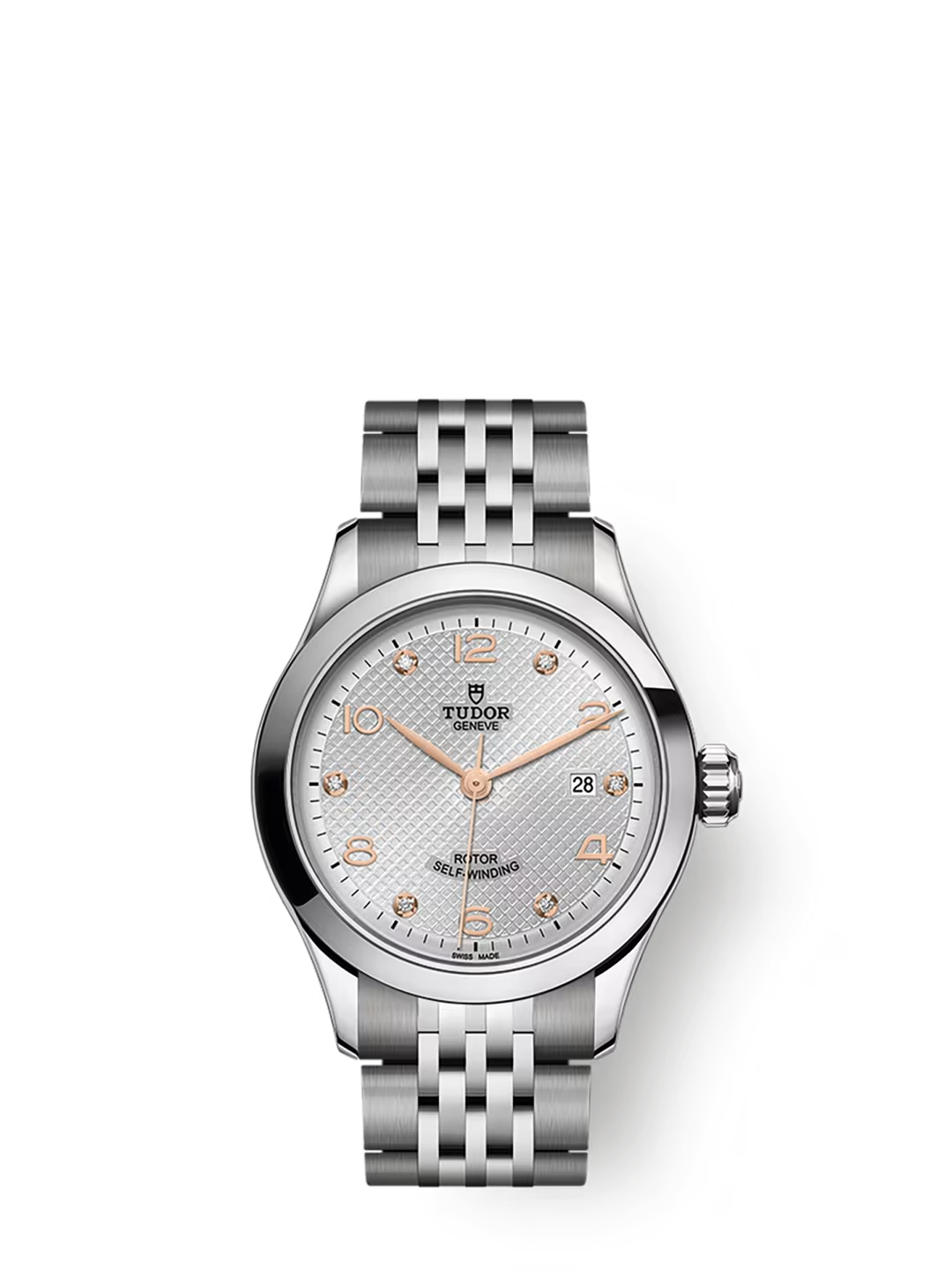 Tudor 1926 - 28 MM - Steel - Silver Diamond Dial - M91350-0003