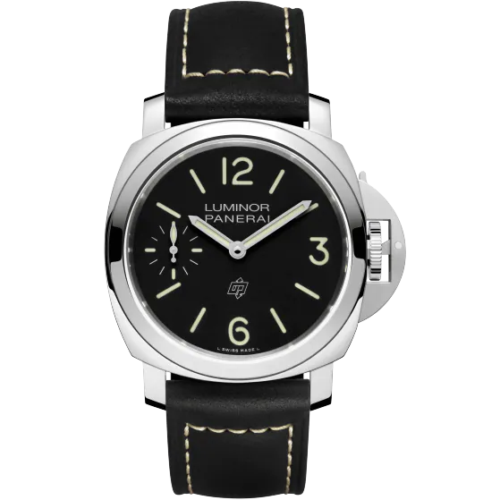 Panerai Luminor Stainless Steel 44 MM - Calf Black Strap - Black Dial - PAM01084