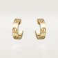 Cartier Love Earrings - Yellow Gold - B8022500